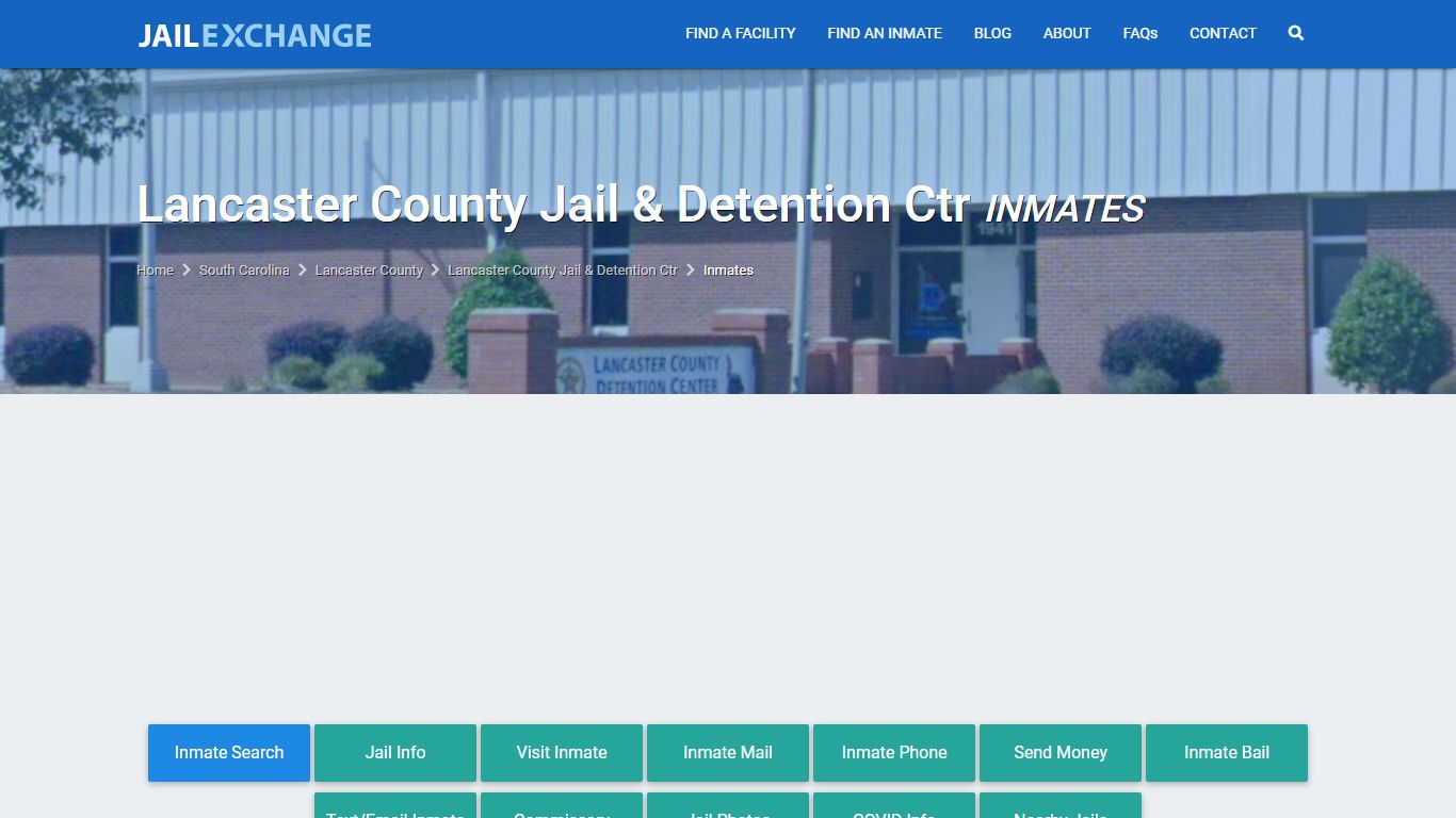 Lancaster County Jail Inmates | Arrests | Mugshots | SC